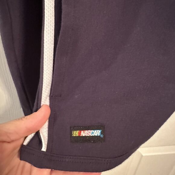 Jimmie Johnson 48 Signed NASCAR Jacket Full Zip Hooded Blue Medium - Picture 5 of 8